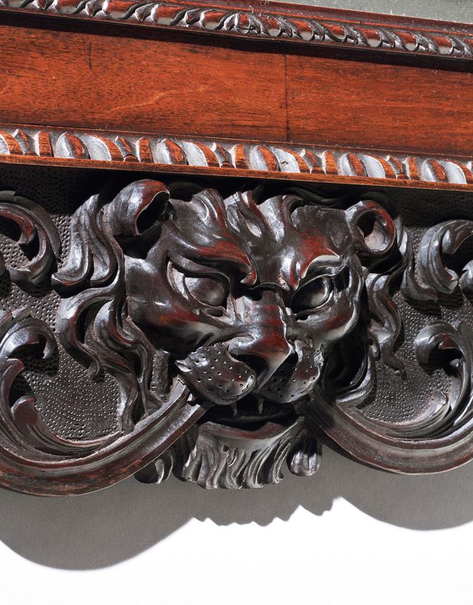 An Irish mahogany mirror | MasterArt